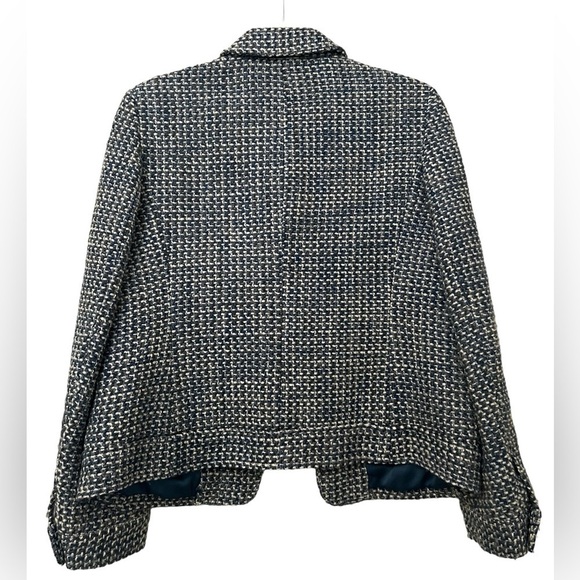 Talbot’s Blue Tweed Wool BlazerJacket - Picture 4 of 6